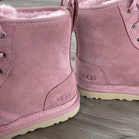 🌿UGG🌿 W NEUMEL HIGH SHOE LACE PINK BOOT - Picture 8 of 16
